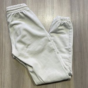 Bone color Talentless sweatpants.
